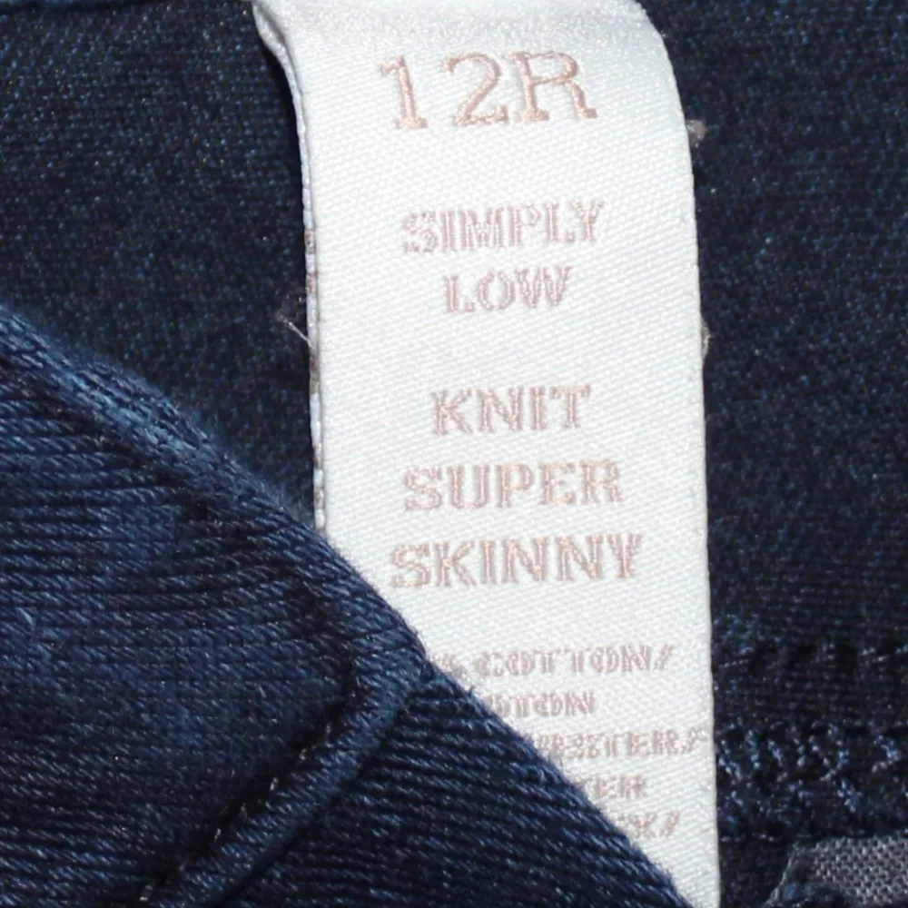 Girls Justice Knit Super Skinny Premiums Jeans